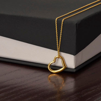 Delicate Heart Necklace - INNER LIGHT SHINE 