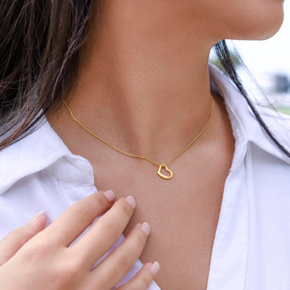 Delicate Heart Necklace - INNER LIGHT SHINE 